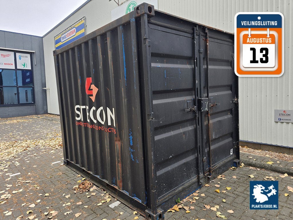 SPOED - FAILLISSEMENTSVEILING 10 foot zeecontainer etc..., Ophalen