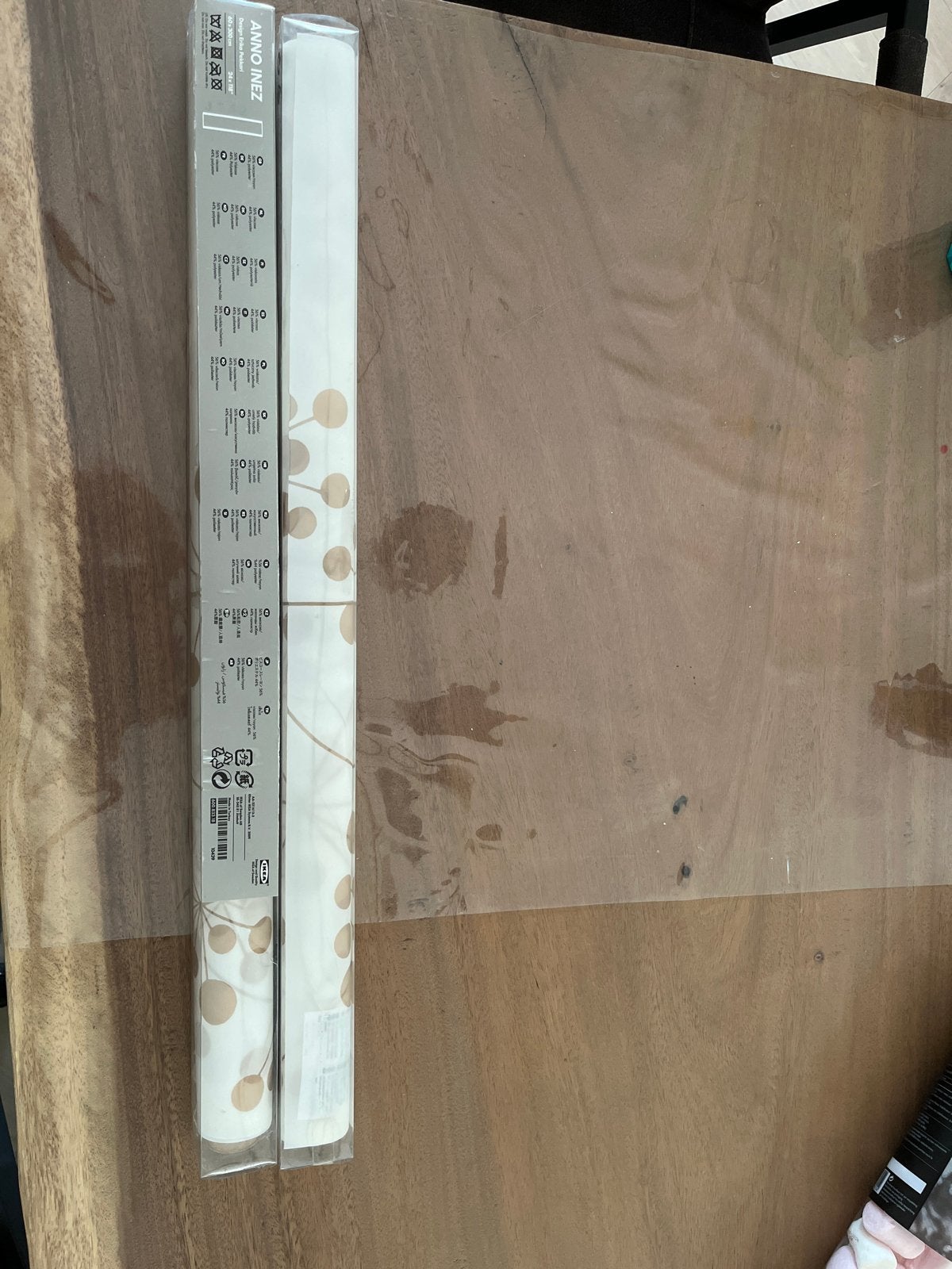 IKEA ANNO INEZ Paneelgordijn - Nieuw in verpakking, Ophalen, 200 cm of meer, Bloempring idee, Wit