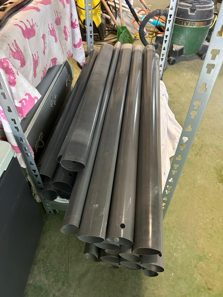 Intex reserve buizen zwembad 488cm rond (12 liggers, 15 staa, Ophalen, Gebruikt, Overige typen