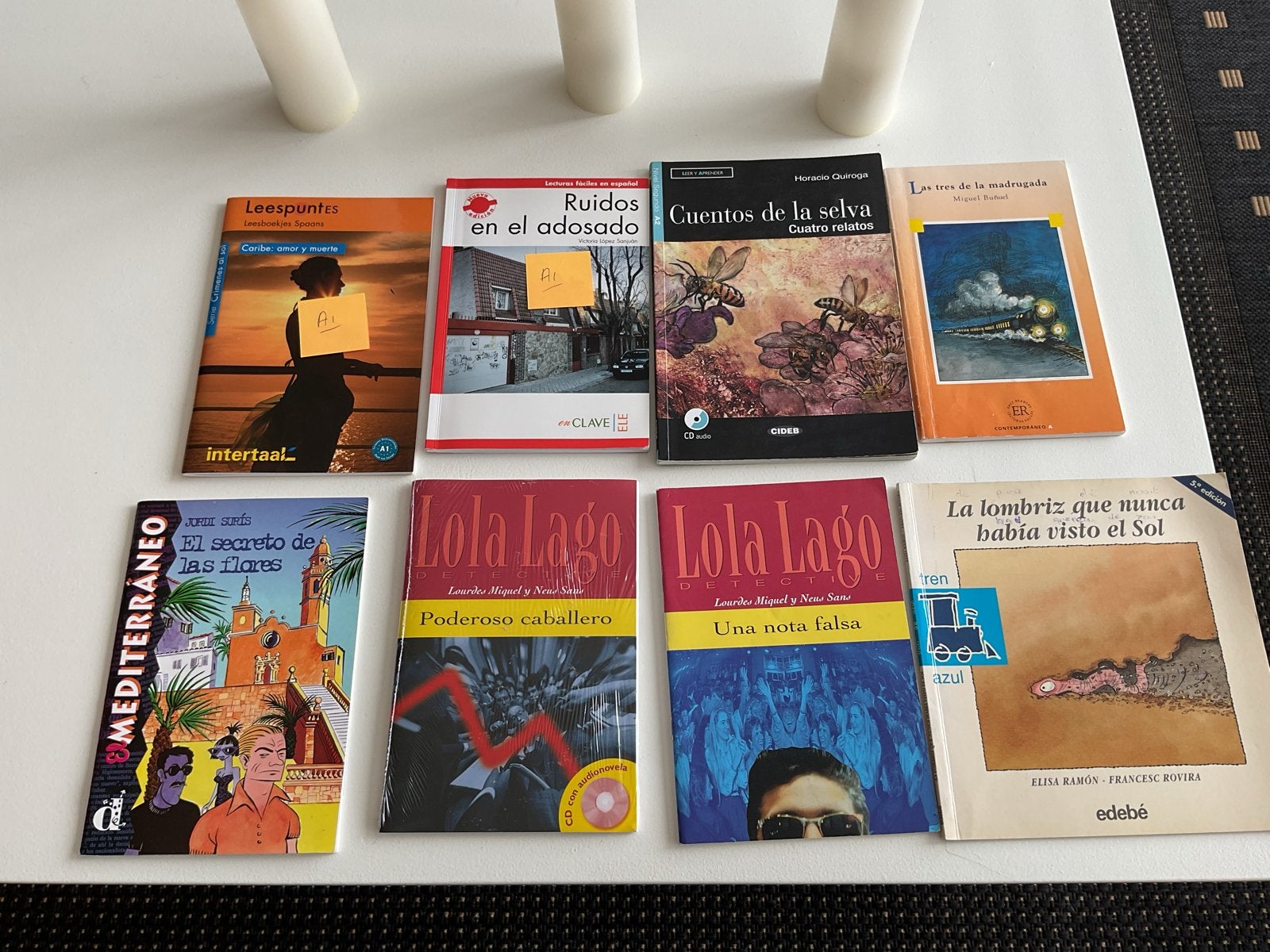 Spaanse leesboeken - Diverse titels cursus Spaans,  leren, Ophalen of Verzenden, Gelezen