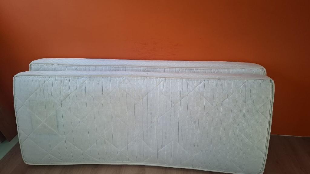 Twee Matrassen, Ophalen, Gebruikt, Eenpersoons, 80 cm