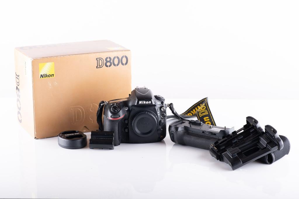 Nikon D800 + grip, Audio, Tv en Foto, Fotocamera's Digitaal, Gebruikt, Spiegelreflex, Nikon, Geen optische zoom, Ophalen of Verzenden