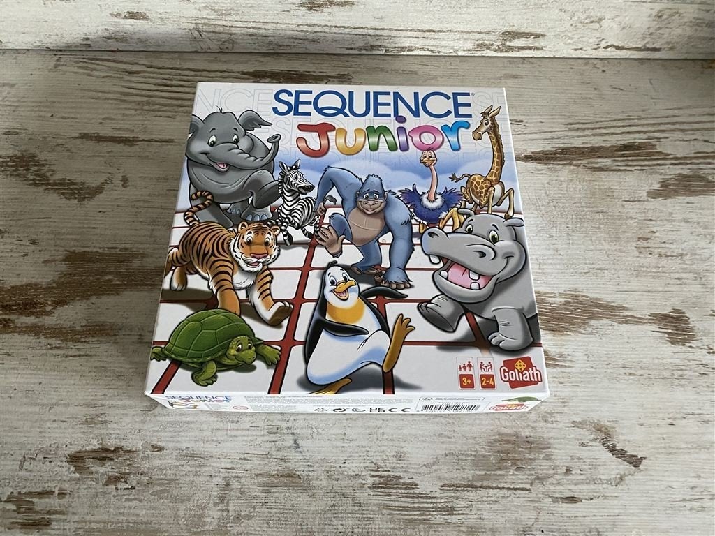 sequence junior vierkante doos [s984], Verzenden, Zo goed als nieuw