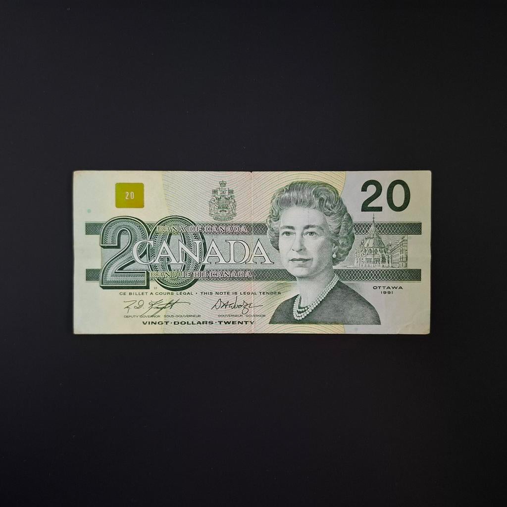 20 dollar Canada #017, Verzenden, Noord-Amerika, Los biljet
