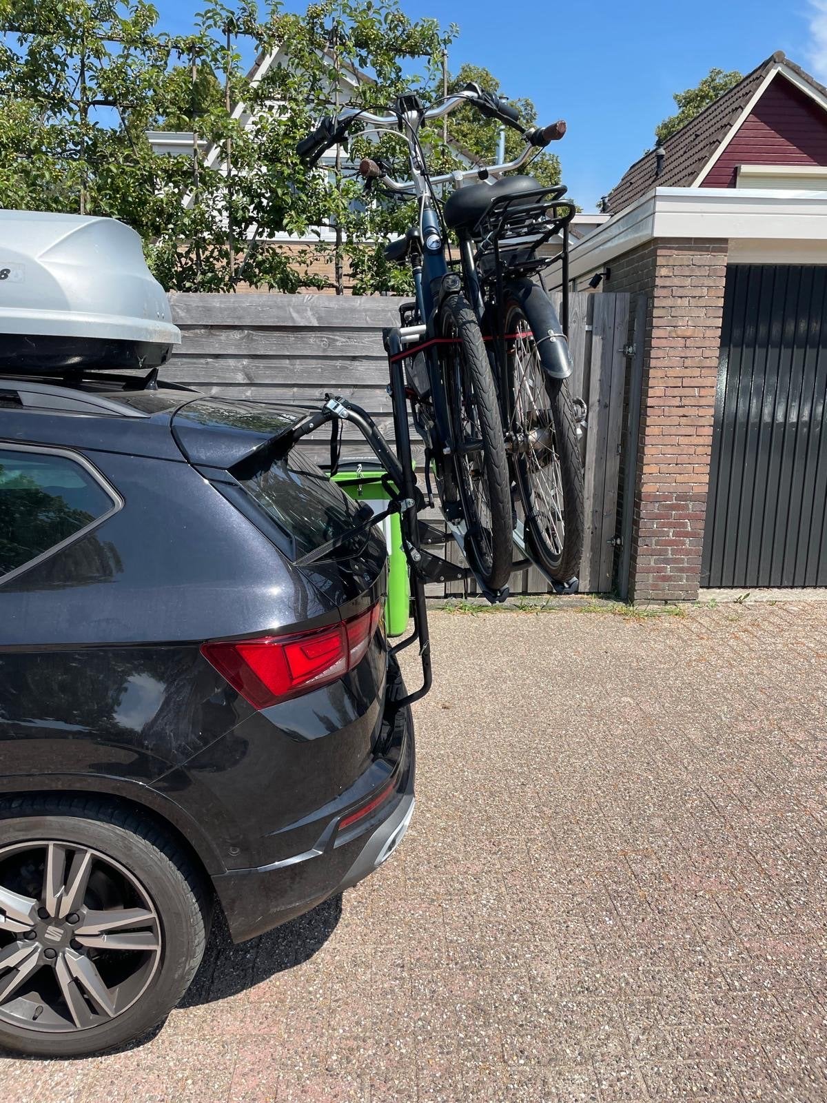 Menabo Stand Up 2 fietsendrager voor 2 fietsen, Ophalen, Zo goed als nieuw
