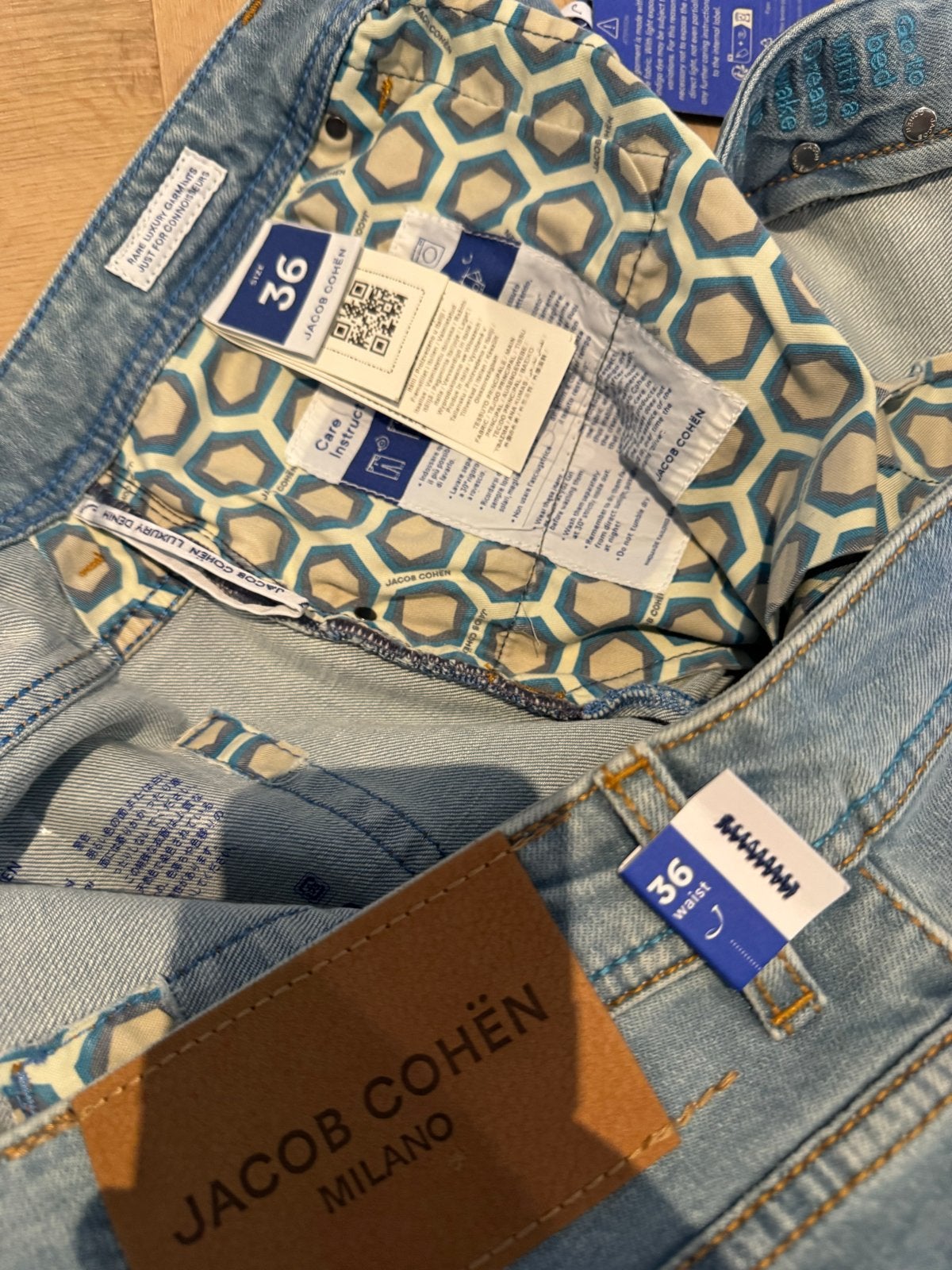Jacob Cohen Scott Jeans Maat 36 - Nieuw met labels, Kleding | Heren, Spijkerbroeken en Jeans, Ophalen of Verzenden, Nieuw, Blauw