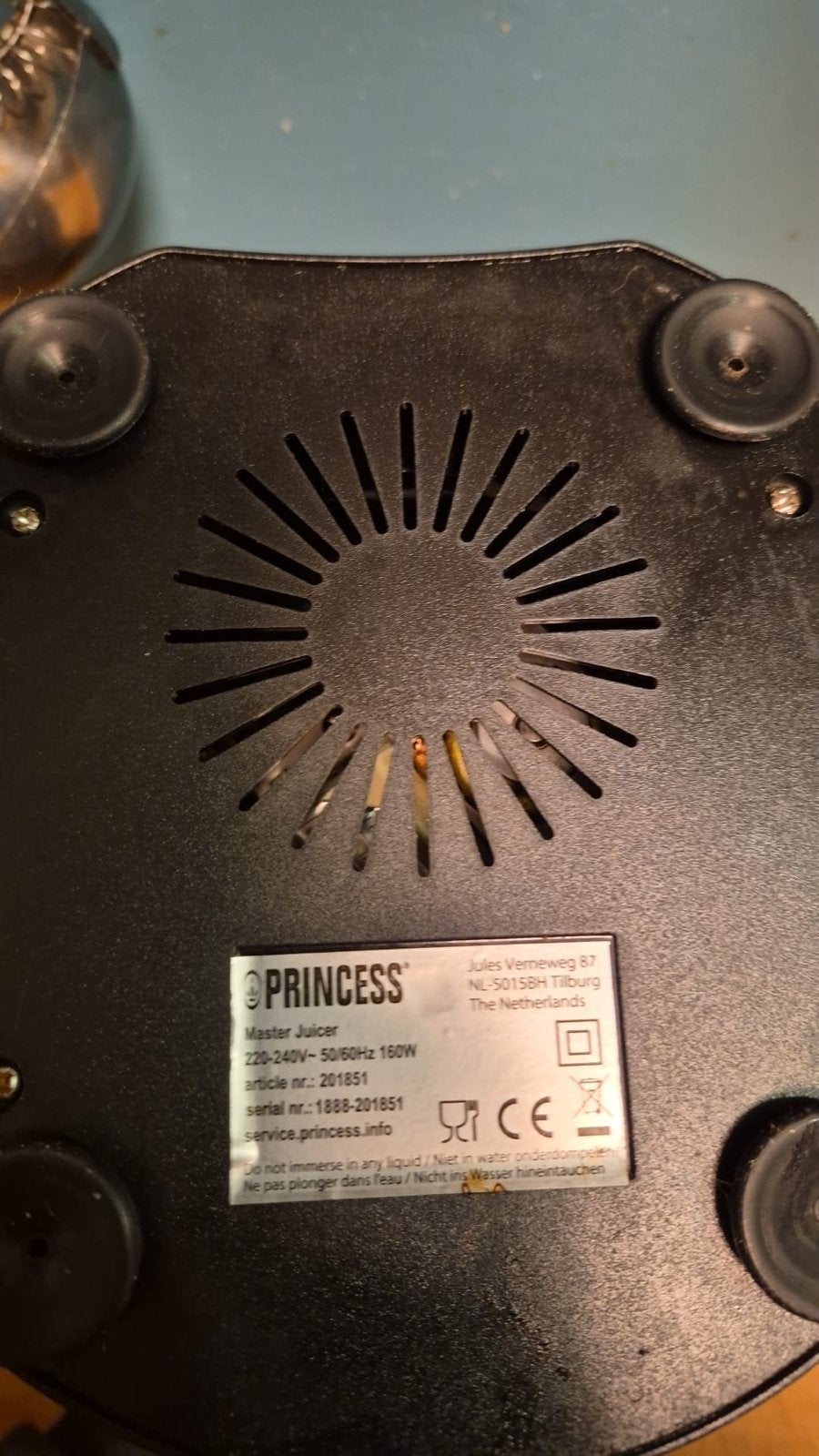 Princess Master Juicer - Krachtige Citruspers, Ophalen of Verzenden, Gebruikt