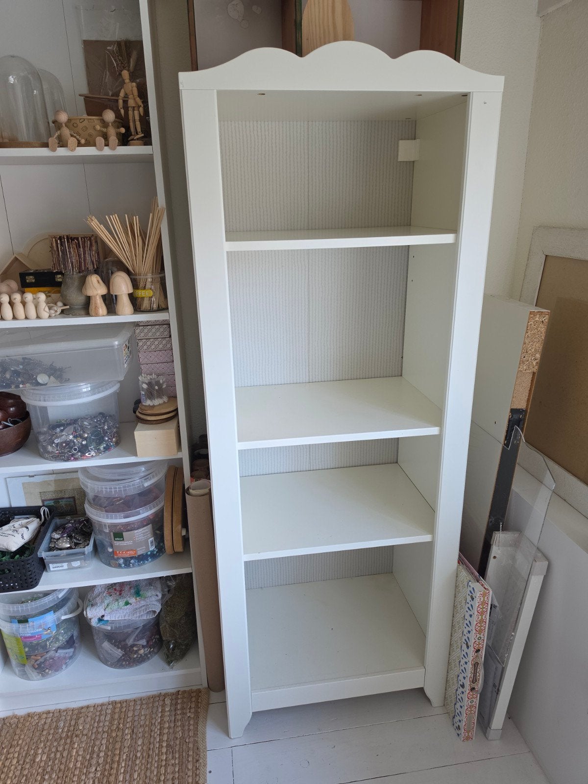 IKEA Hensvik open boekenkast wit - baby/kinderkamer, Huis en Inrichting, Ophalen, Met plank(en), Gebruikt, 50 tot 100 cm