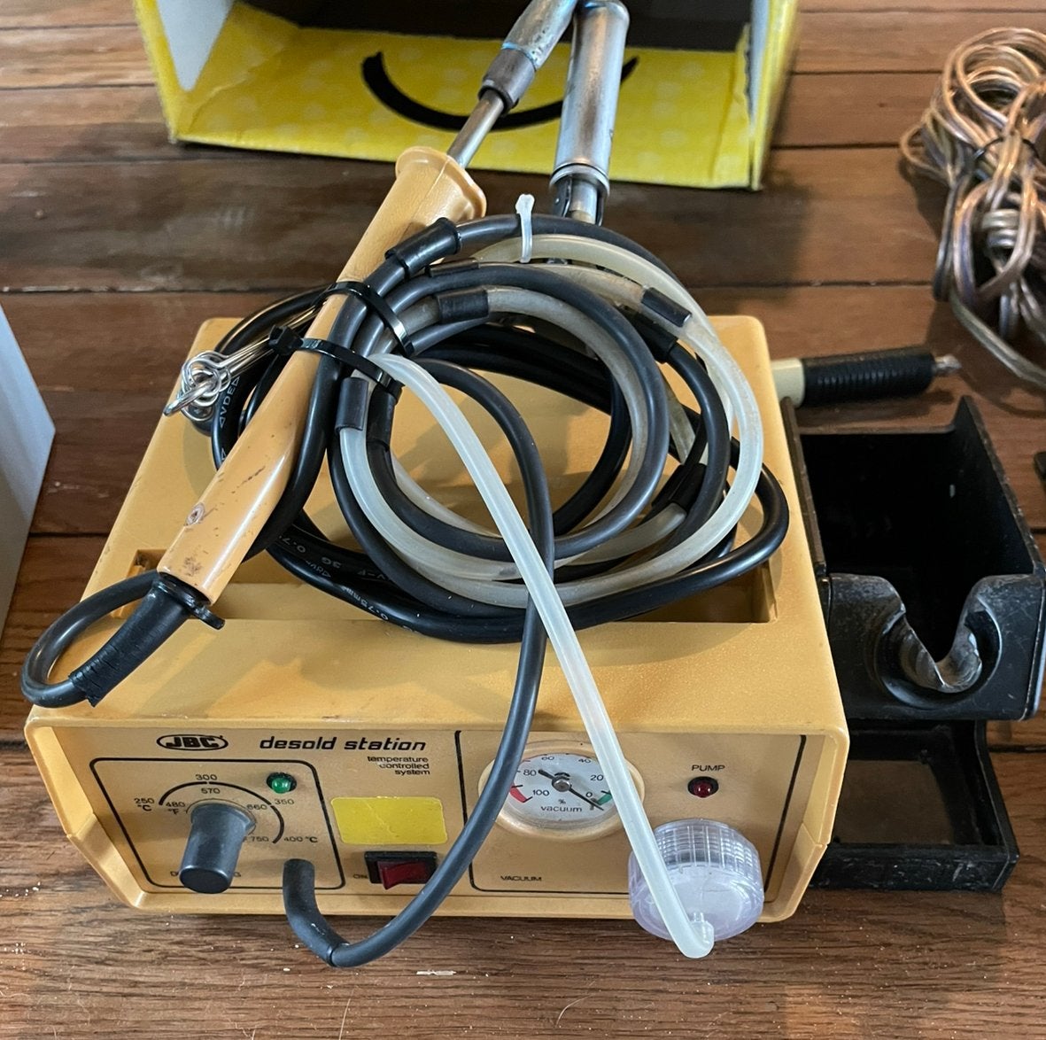 Vintage JBC Desold Station (Desoldeerstation) Origineel, Ophalen of Verzenden, Zo goed als nieuw, Minder dan 150 ampère, Elektroden