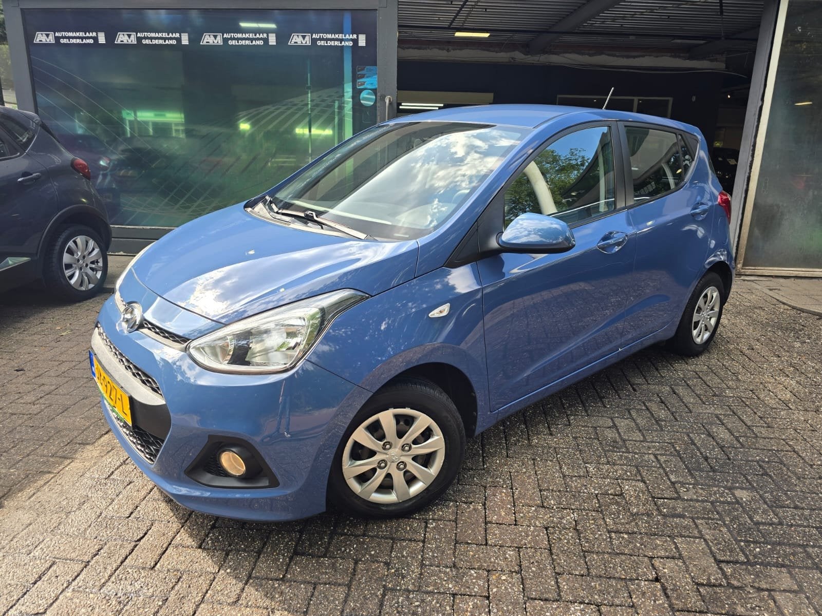 Hyundai I10 1.0i i-Motion Comfort | 2E EIGENAAR | 3\6 of 12M, Auto's, Voorwielaandrijving, Stof, Gebruikt, Blauw