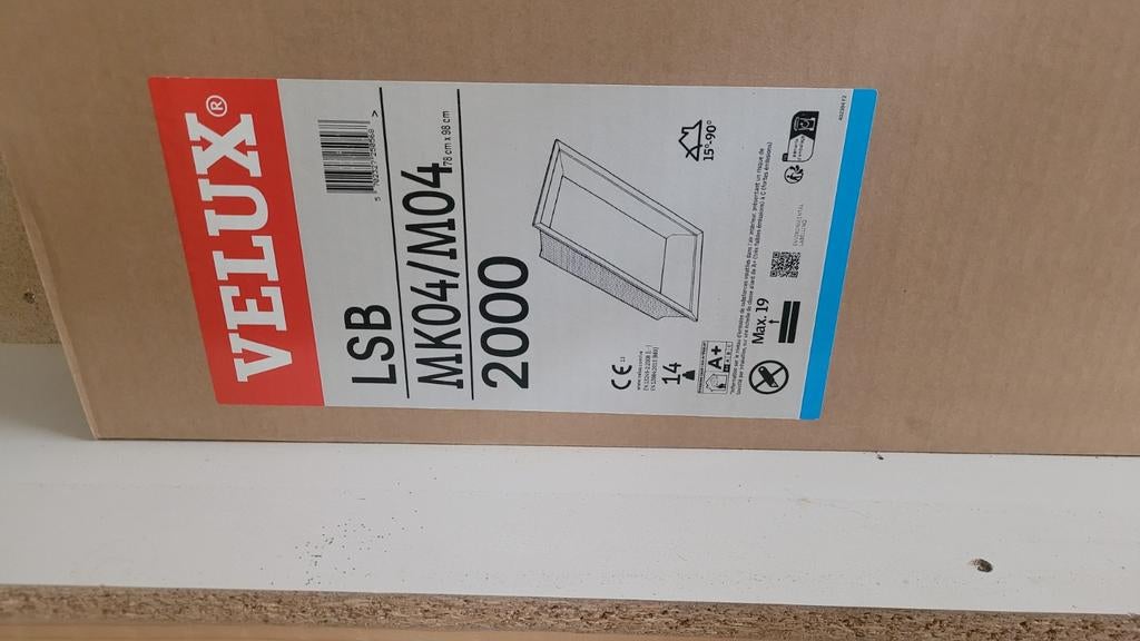 Velux Dakraam MK04/M04 78x98 cm aftimmerset binnen, 80 tot 120 cm, 80 tot 120 cm, Nieuw, Ophalen of Verzenden