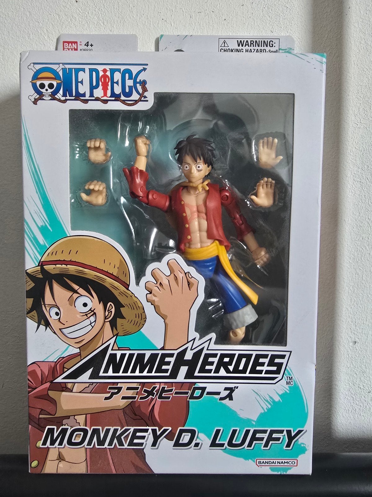 Anime Heroes One Piece Monkey D. Luffy actiefiguur, Ophalen of Verzenden, Nieuw