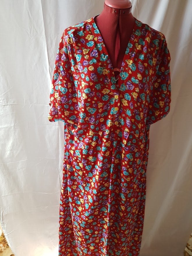 Uniek Maxi jurk maat 46/48, Kleding | Dames, Maat 46/48 (XL) of groter, Nieuw, Ophalen of Verzenden, Onbekend