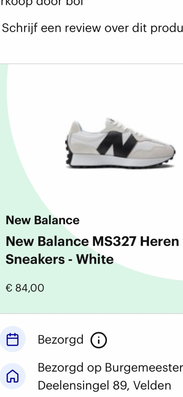 Sneackers, Ophalen, Zo goed als nieuw