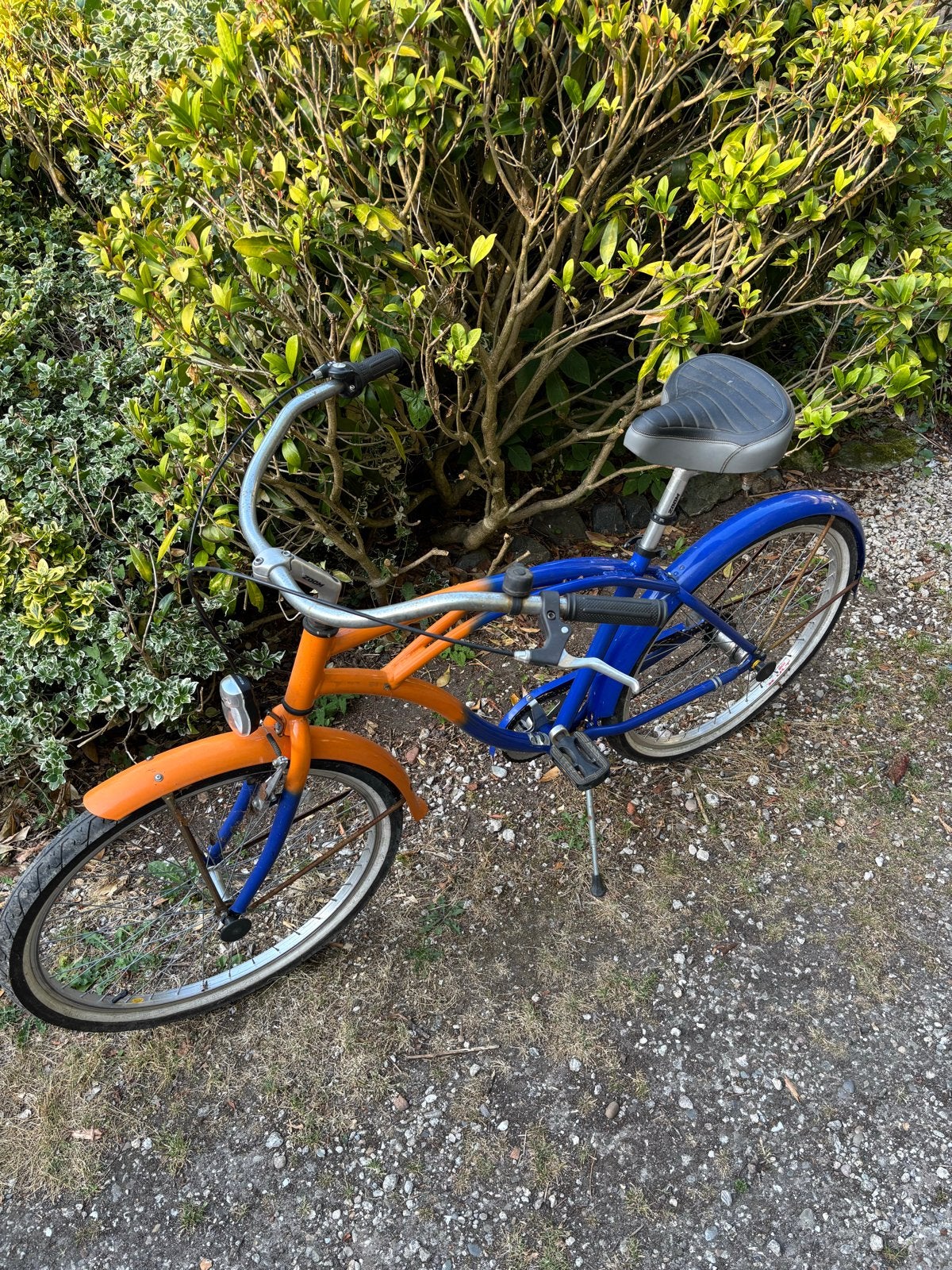 Fiets met 3 versnellingen, terugtraprem en handrem, Terugtraprem, Gebruikt, Versnellingen, Ophalen