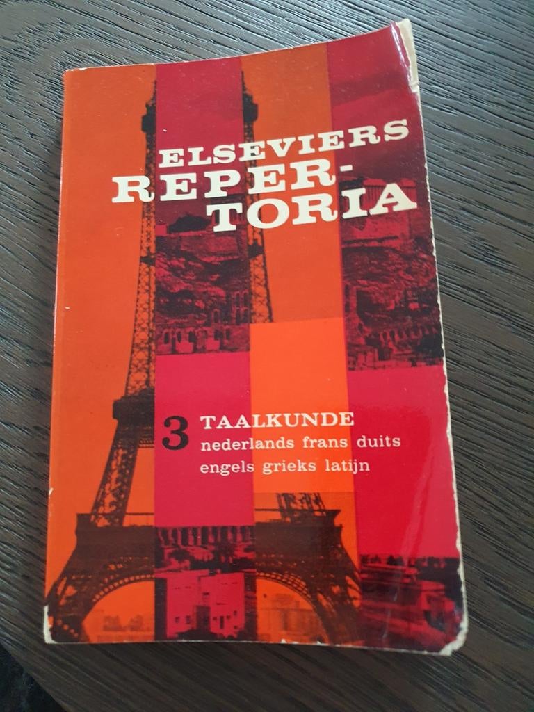 Elseviers Repertoira 3: Taalkunde (Nederlands, Frans, Duits), Gelezen, Non-fictie, Nederlands, Ophalen of Verzenden