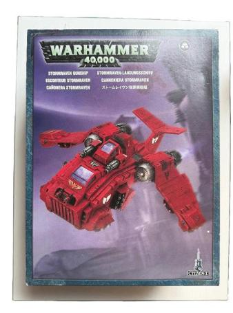 Warhammer 40K Space Marine Stormraven Gunship, ., Warhammer, Ophalen of Verzenden, Zo goed als nieuw