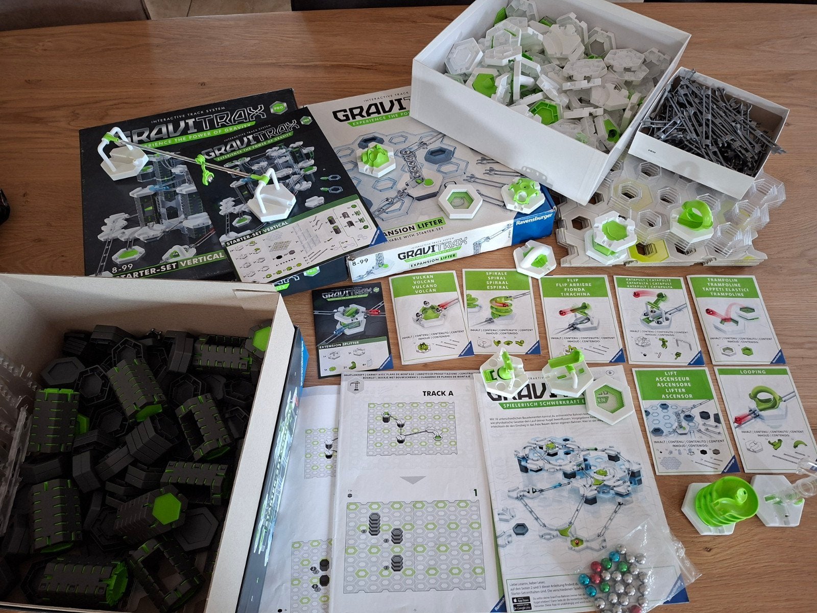 GraviTrax Starter Set & Vertical & uitbreidingen, Ophalen of Verzenden, Zo goed als nieuw, Overige merken