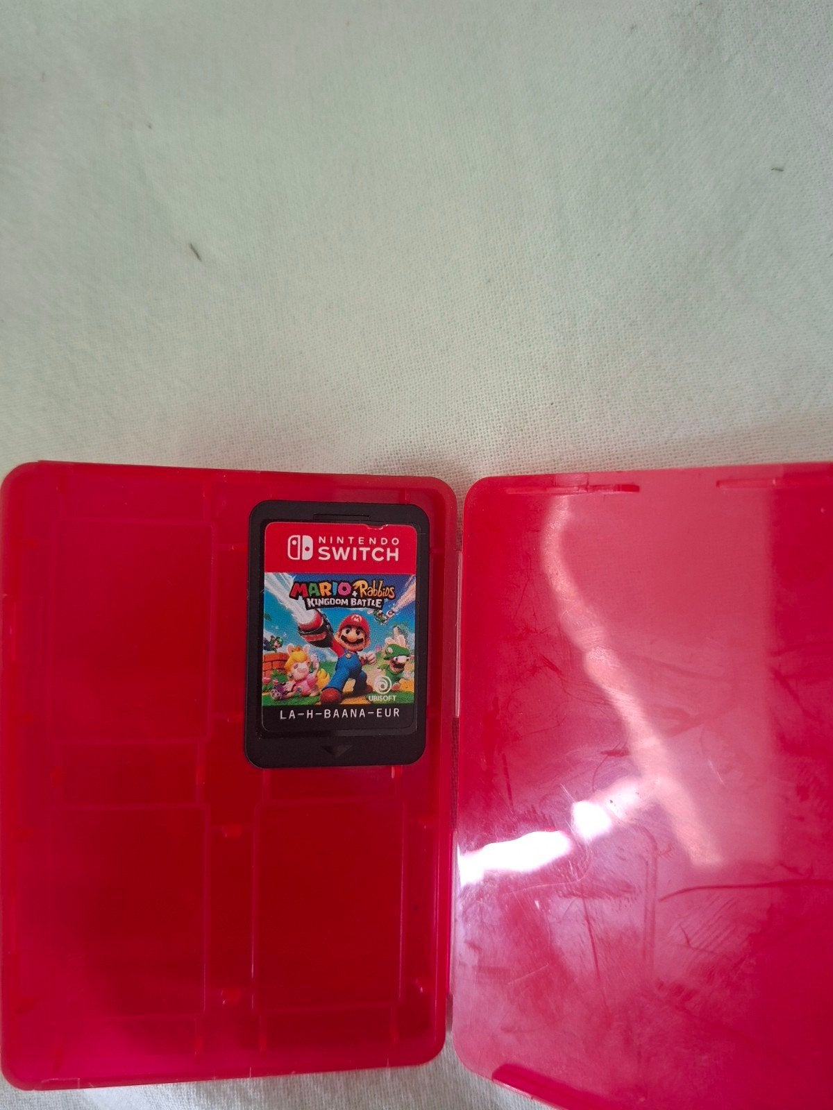 Mario + Rabbids Kingdom Battle Nintendo Switch, 1 speler, Ophalen of Verzenden, Zo goed als nieuw, Strategie en Constructie