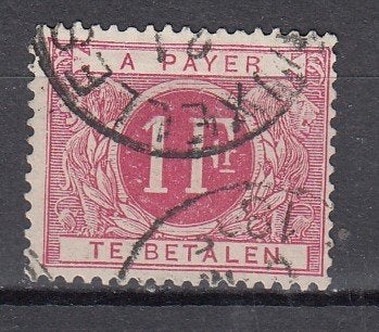 Belgie Tx 10, Ophalen of Verzenden, Gestempeld