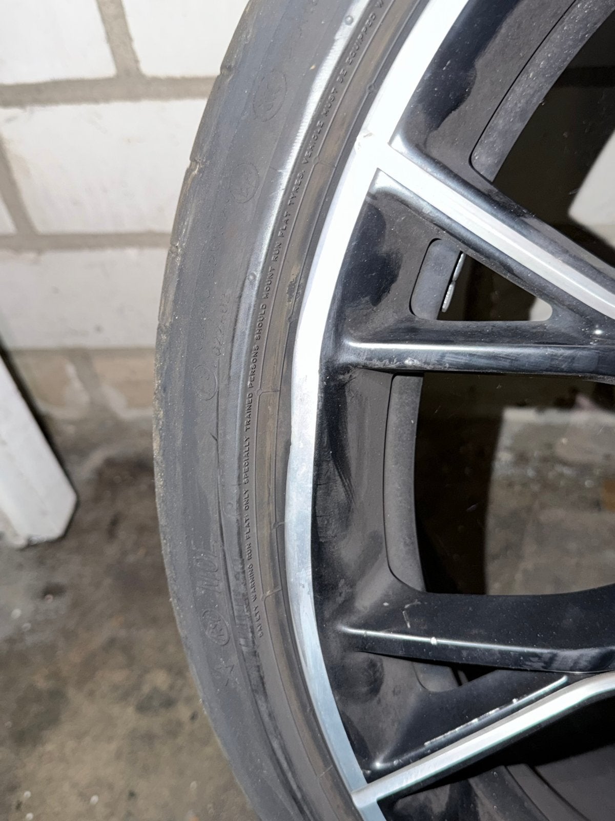 BMW M Sport 20 inch velgen + banden 245/35 R20 – 1 velg krom, Ophalen, Banden en Velgen, Personenwagen, 20 inch