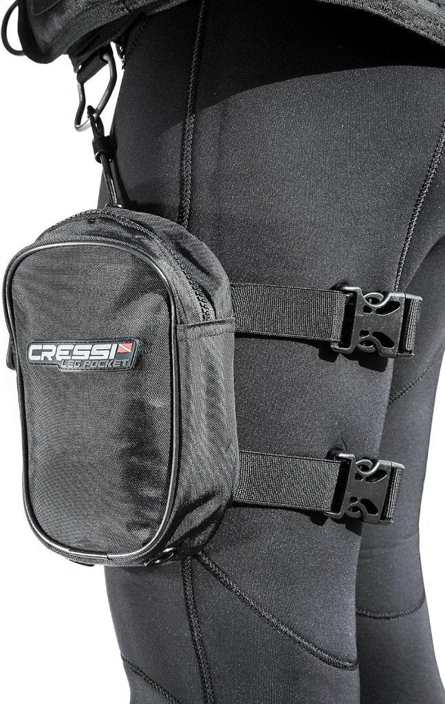 Cressi Leg Pocket Duiken Duiktasje Beentasje Nieuw, Cressi, Nieuw, Cressi, Ophalen of Verzenden