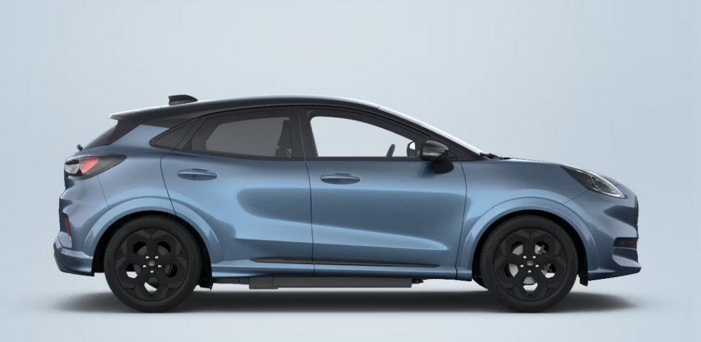 Ford Puma Gen-E BlueCruise Edition 47 kWh €4.400,- Ford Vo, Auto's, Ford, Puma, Blauw, Leder en Stof, Automatische klimaatregeling
