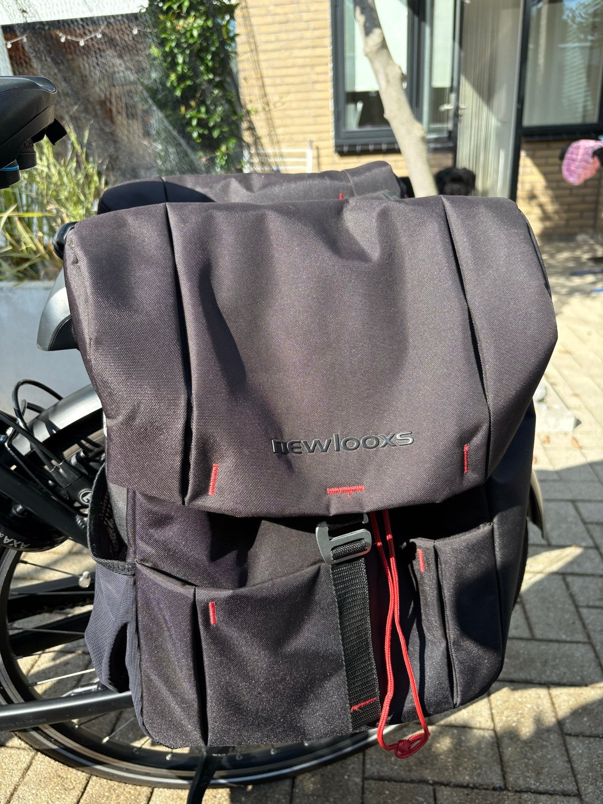 New Looxs dubbele fietstas - zo goed als nieuw, Ophalen, Zo goed als nieuw