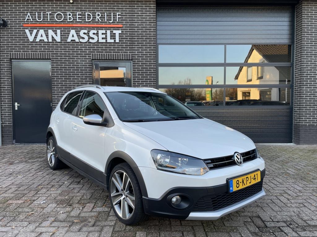Volkswagen POLO 1.2 TSI Cross, Auto's, Voorwielaandrijving, 40 €/maand, Wit, Origineel Nederlands