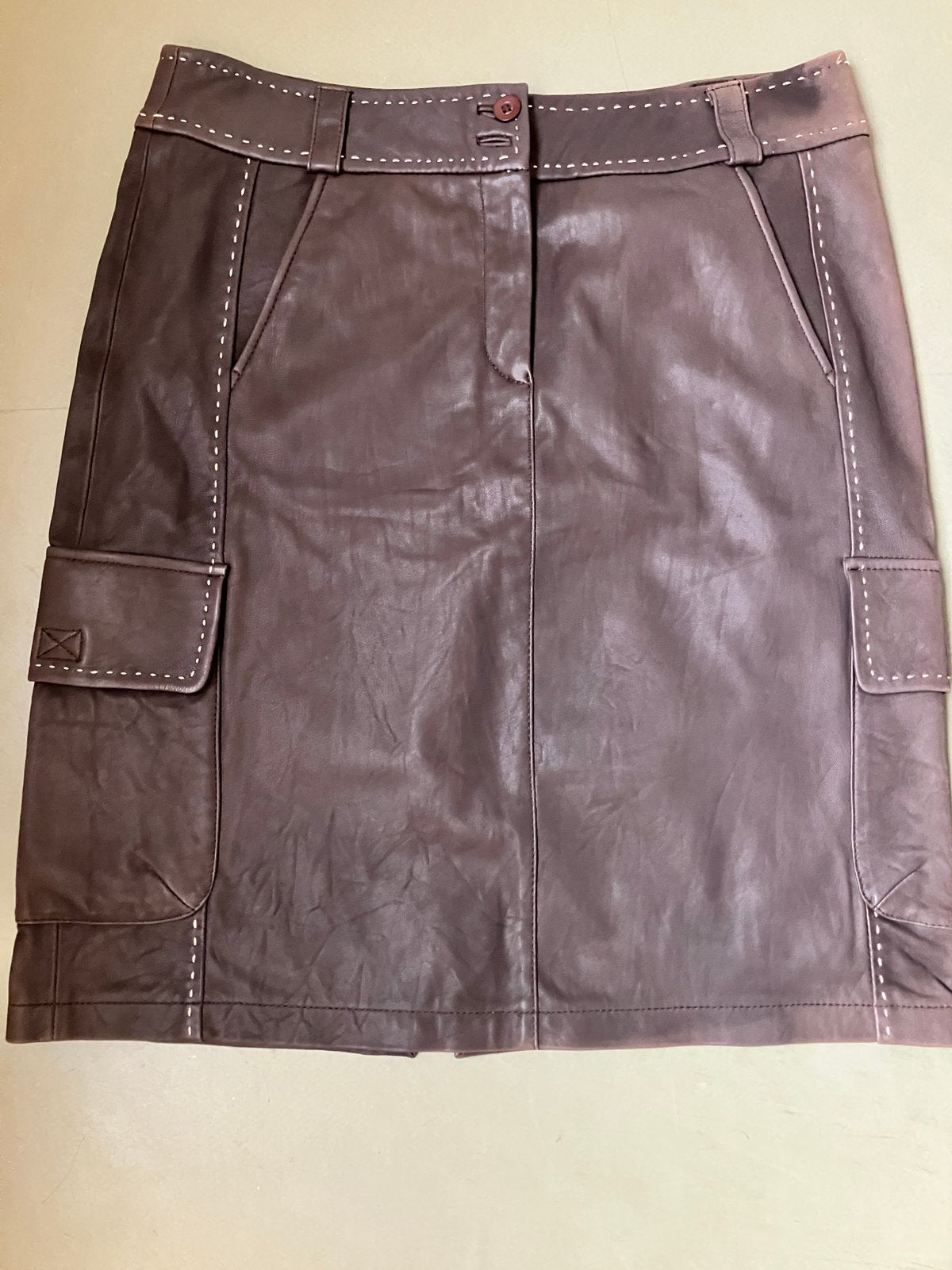 Leren rok kyra & ko maat 44, Kleding | Dames, Rokken, Blauw, Maat 42/44 (L), Ophalen of Verzenden, Zo goed als nieuw