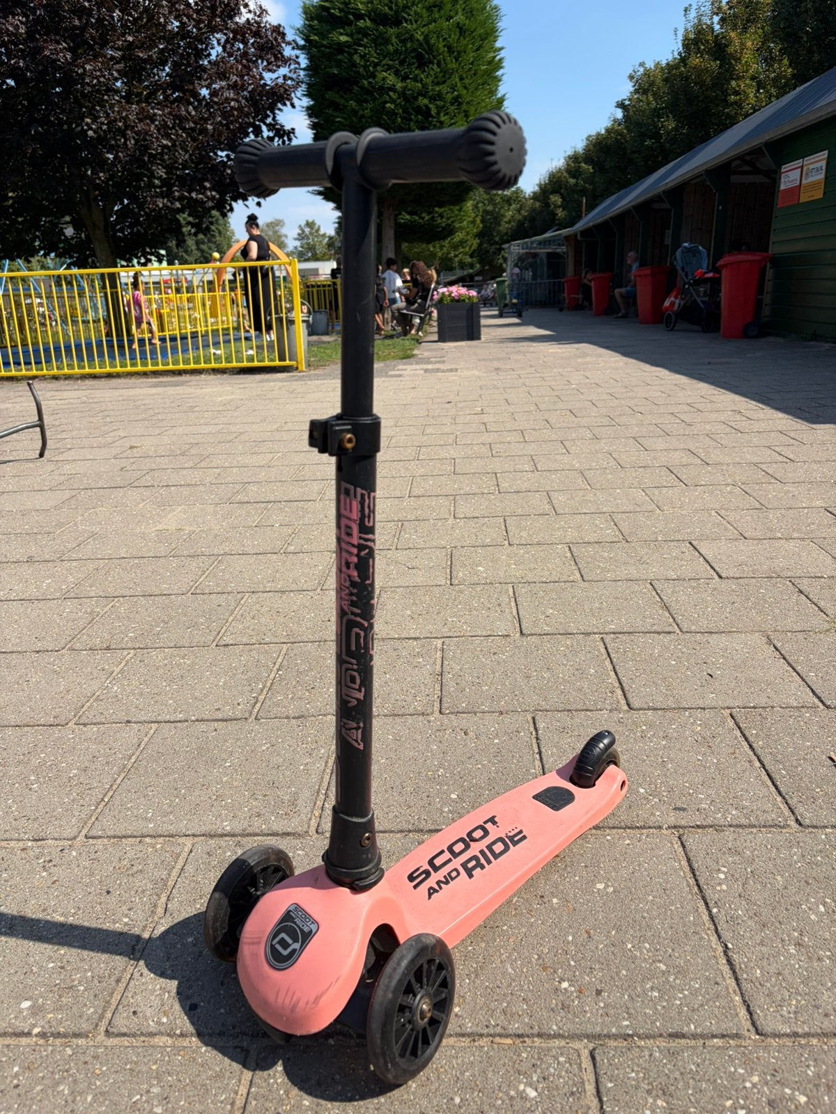 Scoot & Ride step Highwaykick perzik, Fietsen en Brommers, Steps, Ophalen of Verzenden, Gebruikt, Overige typen