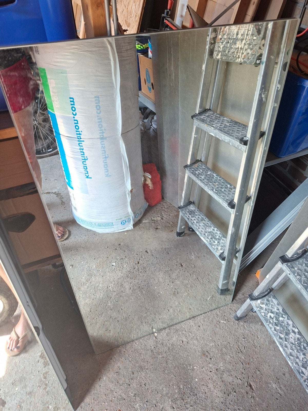 Te koop 3x (4) IKEA AULI spiegels, Huis en Inrichting, Woonaccessoires | Spiegels, Ophalen, Rechthoekig, Minder dan 100 cm