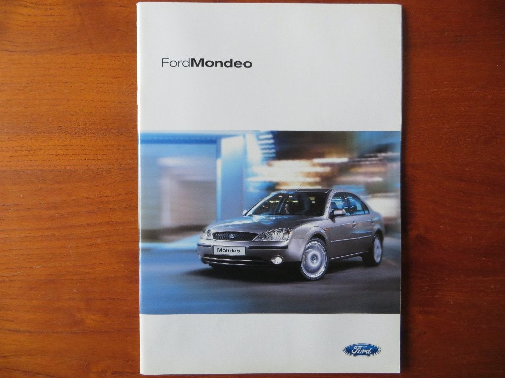 Ford Mondeo (nov. 2002) met bijlage: prijslijst, Ophalen of Verzenden, Nieuw, Ford