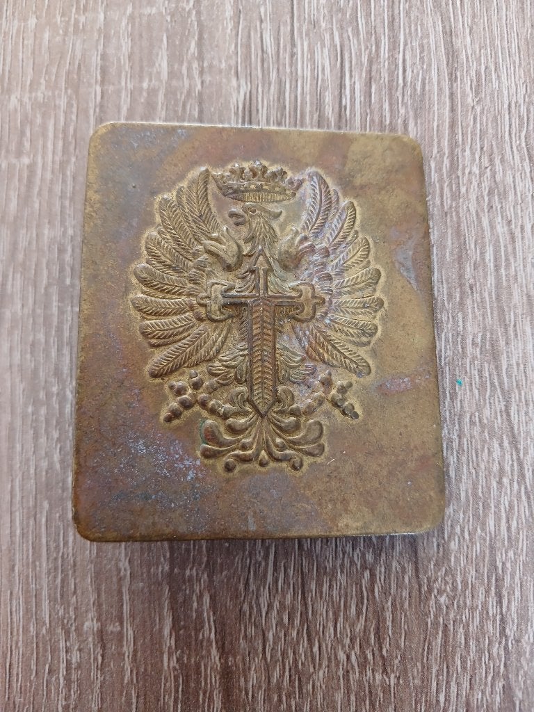 Spaans koppelslot Franco periode., Ophalen of Verzenden, Landmacht, Overige gebieden, Kleding of Schoenen