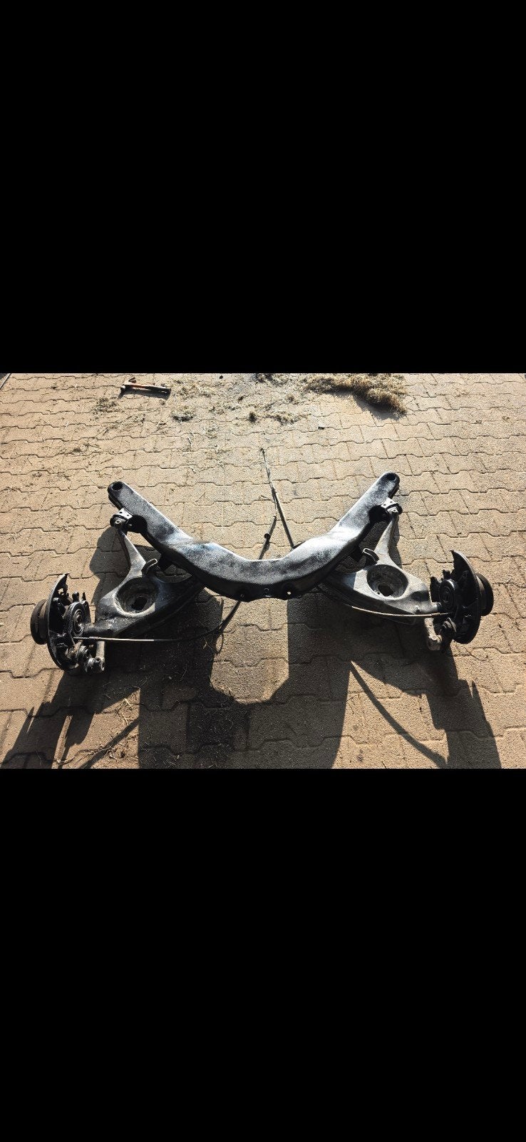 Mercedes W116 450SEL Achterophanging, Aluminium Draagarmen, Ophalen of Verzenden, Gebruikt, Mercedes-Benz