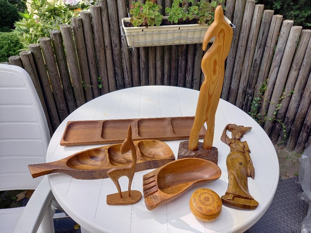 houten siervoorwerpen, Ophalen of Verzenden