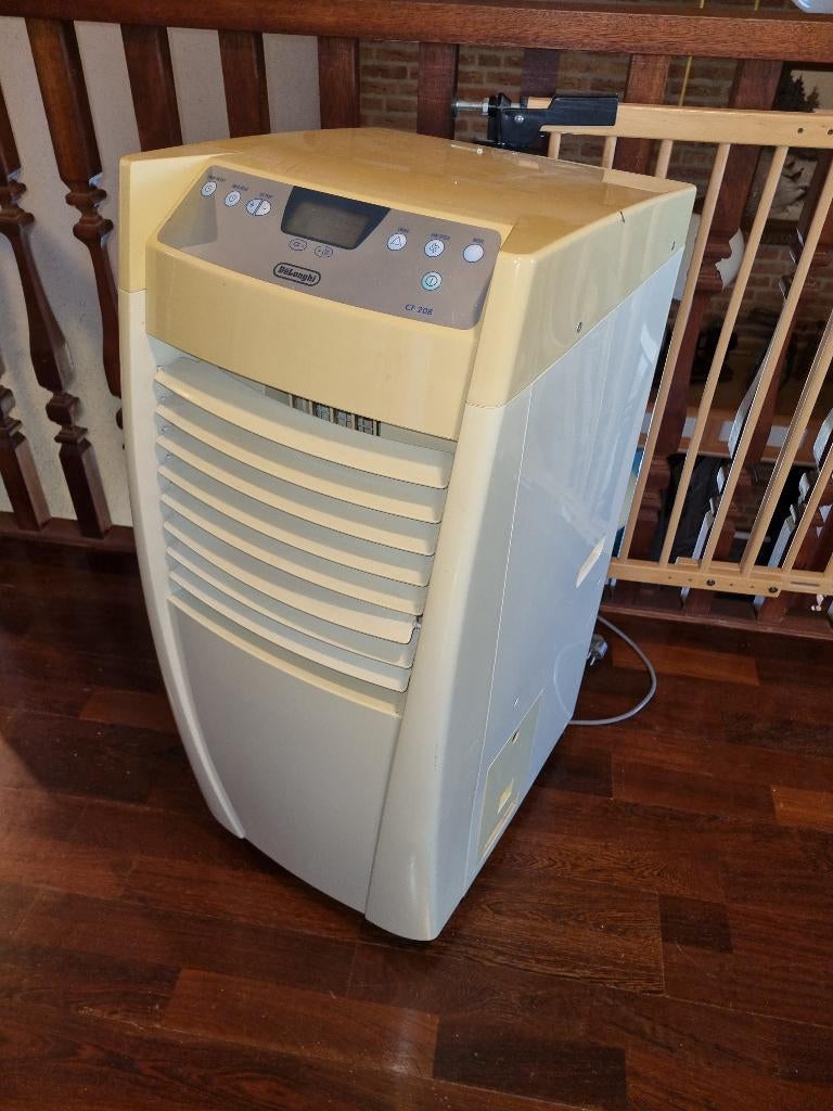 DeLonghi CF208 mobiele airco, Ophalen, Gebruikt, Minder dan 60 m³, Timer
