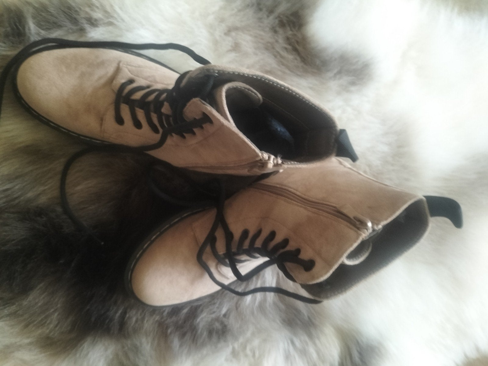 Nieuw* Guts&Gusto suede leren boots/laarzen 38 taupe, Ophalen of Verzenden, Nieuw, Bruin