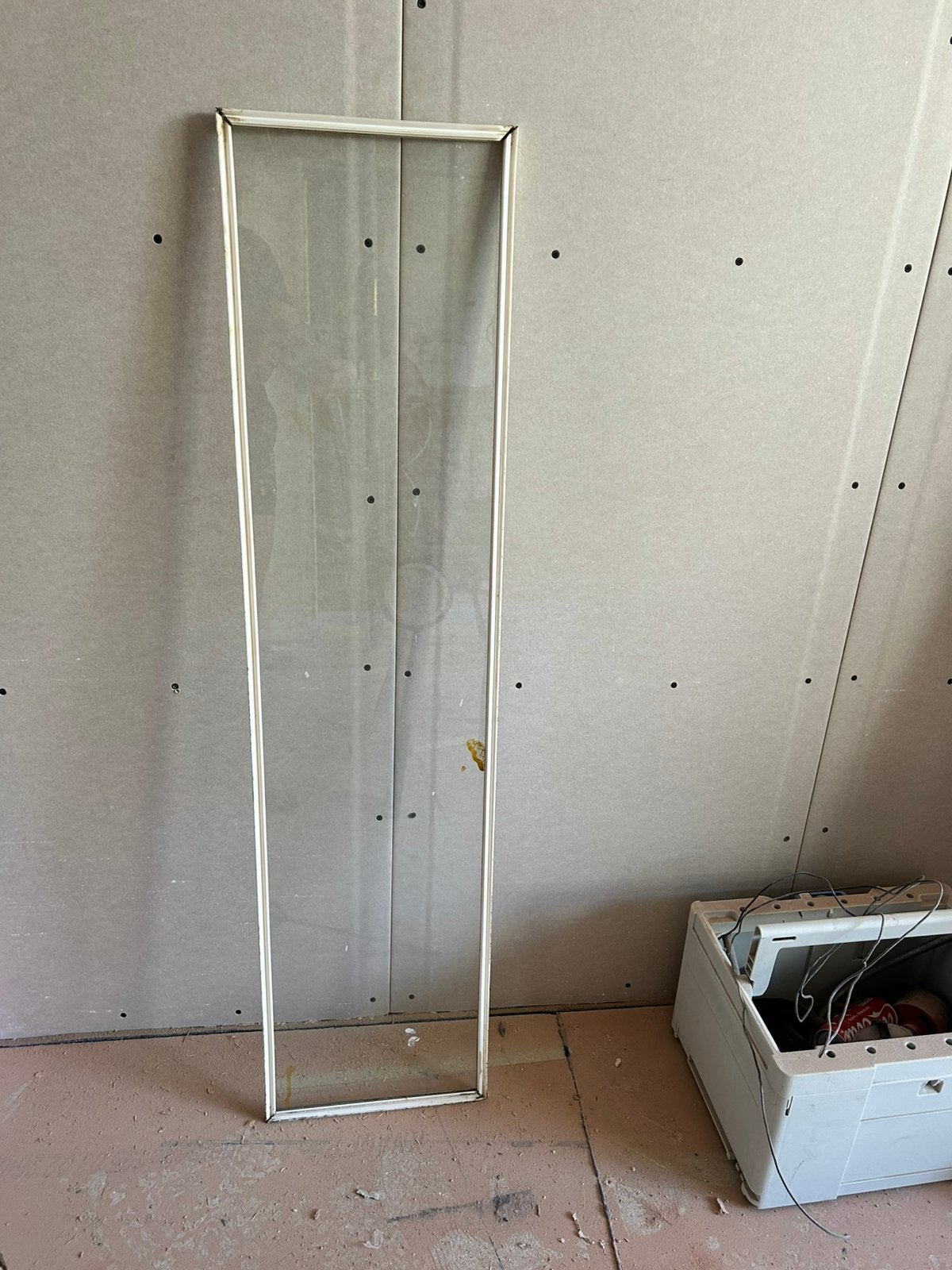 Monumentenglas - Voorzetraam met aluminium frame, Doe-het-zelf en Verbouw, Glas en Ramen, Ophalen, Gebruikt, Minder dan 80 cm