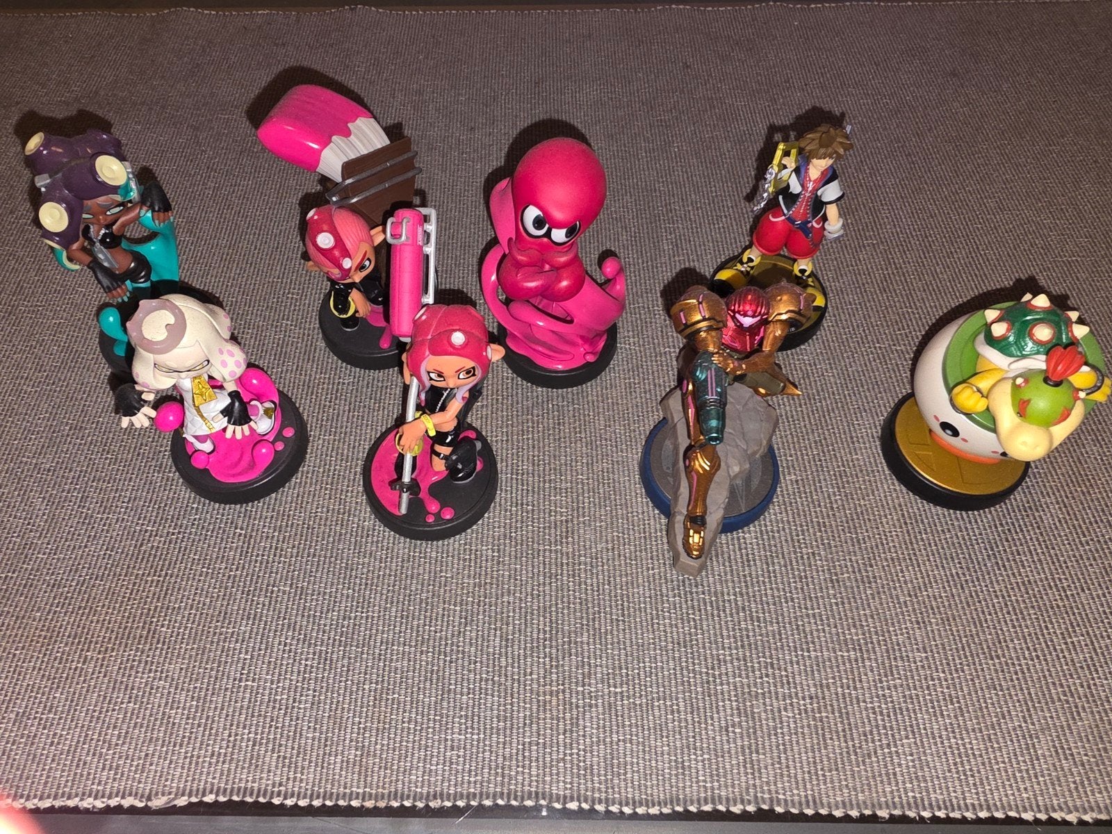 Diverse Amiibo figuren - Splatoon, Metroid, Kingdom, M, Ophalen, Nintendo, Zo goed als nieuw