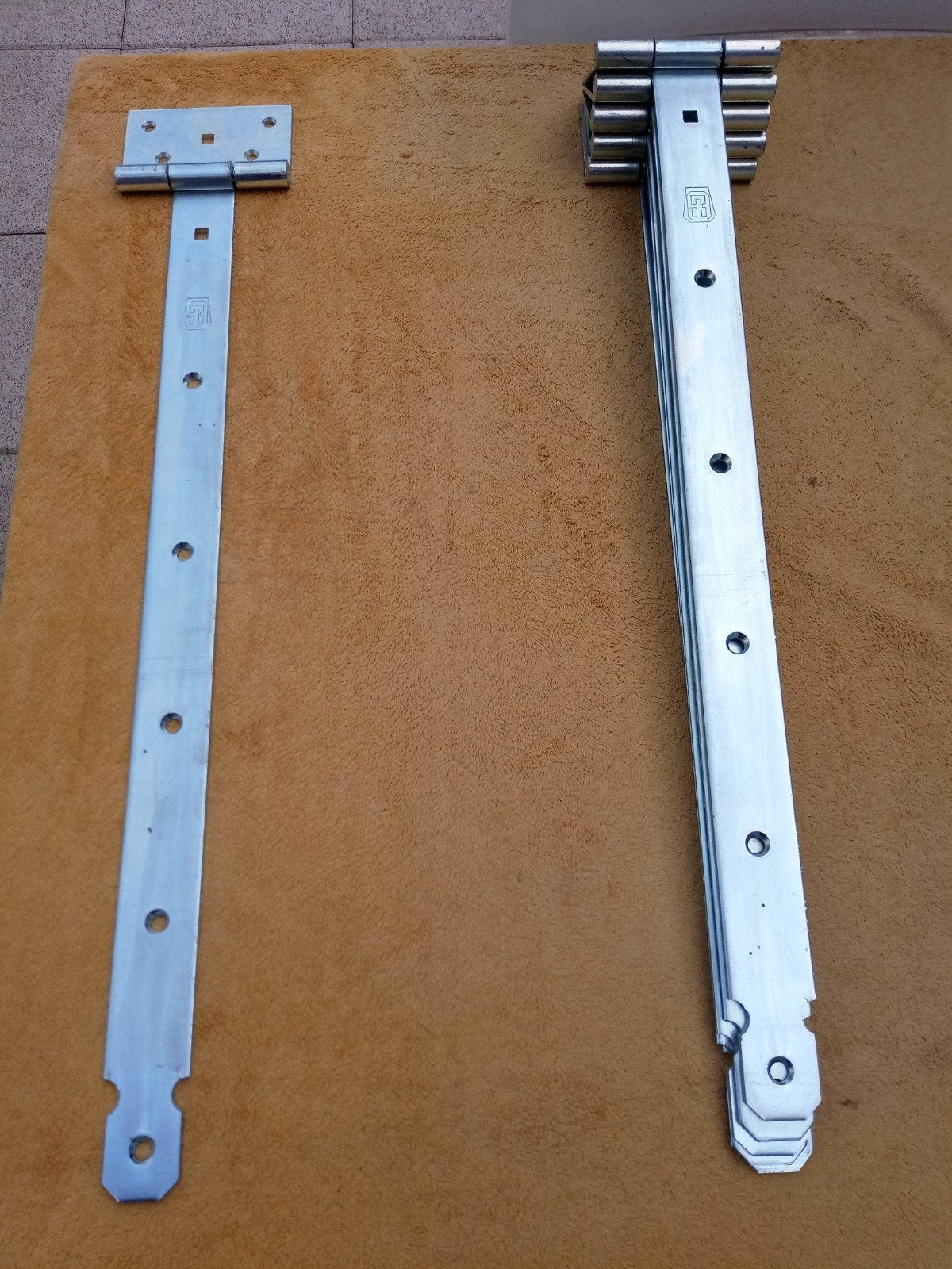 Zes Kruishengen nieuw 60 cm lang ., Ophalen, Nieuw, Rvs, Scharnier
