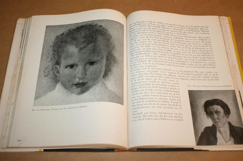 In en om de Bergensche school. Klomp. Uitgave 1945., Ophalen of Verzenden, Gelezen