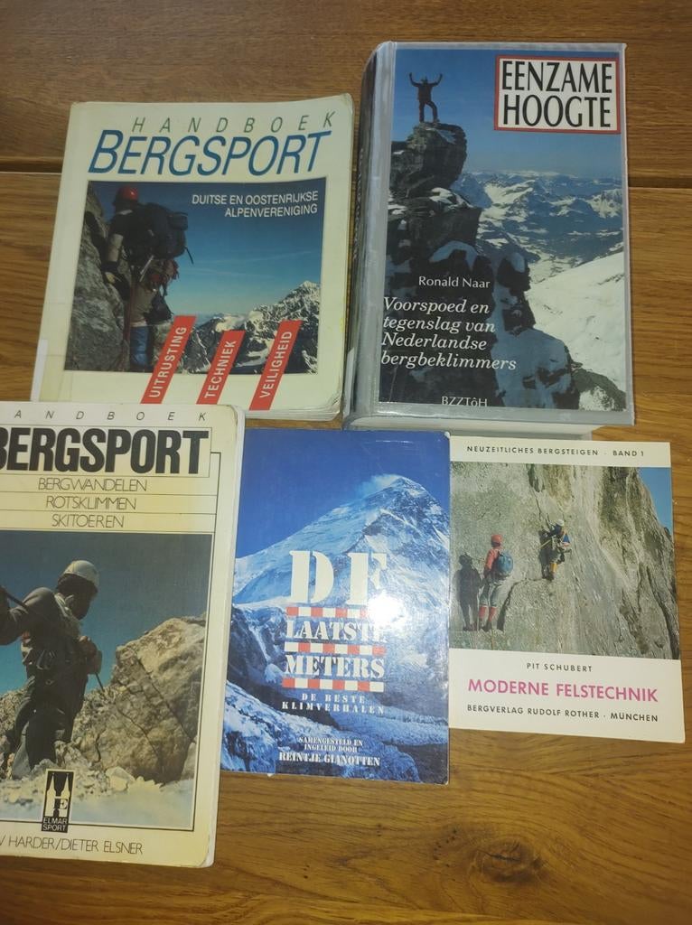 Bergsport klimsport, Boeken, Ophalen of Verzenden