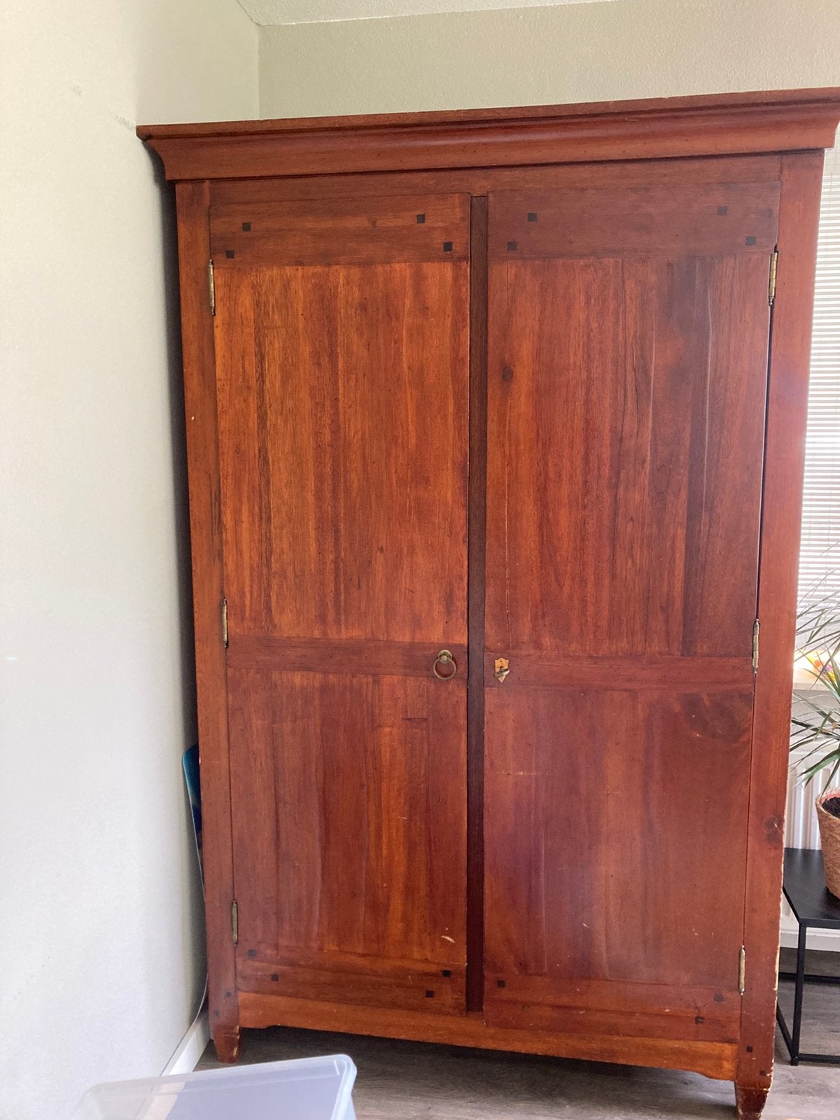 Vintage (opberg)kast, Antiek en Kunst, Antiek | Meubels | Kasten, Ophalen
