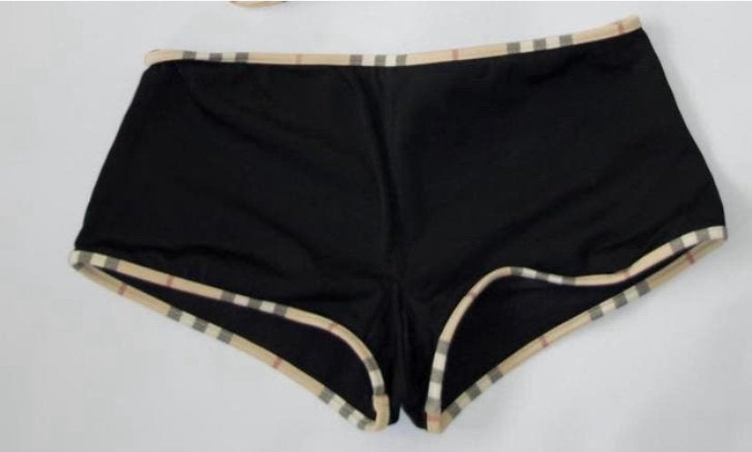 Burberry Bikini Broekje, Ophalen of Verzenden, Zo goed als nieuw, Zwart, Bikini