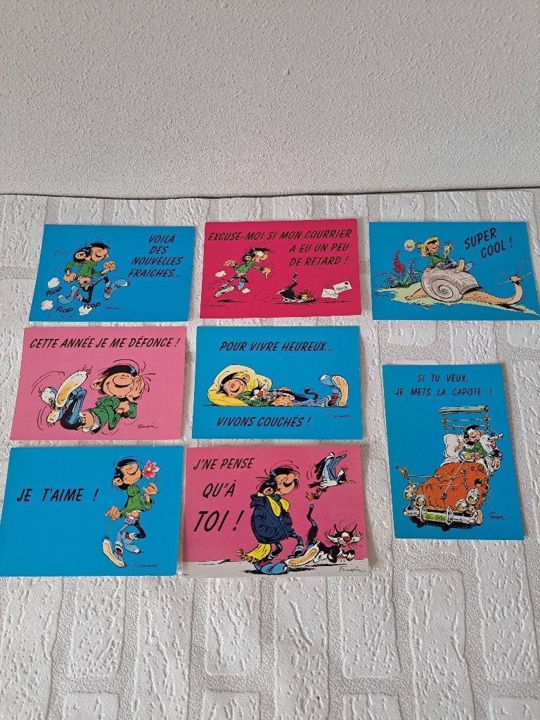 Set Ansichtkaarten Guust Flater 1993, Verzamelen, Ophalen of Verzenden, Overige figuren, Nieuw, Plaatje, Poster of Sticker