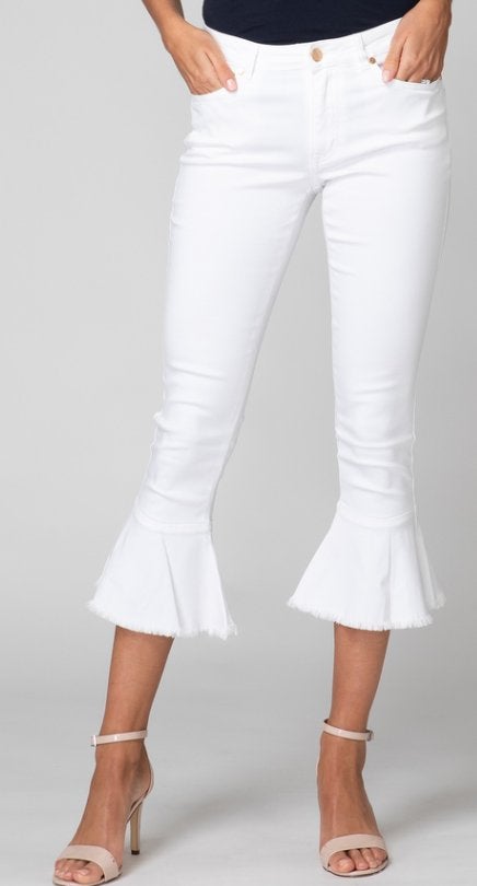 Joseph Ribkoff prachtig chique capri broek mt 36/S, Verzenden, ., Wit, Joseph Ribkoff