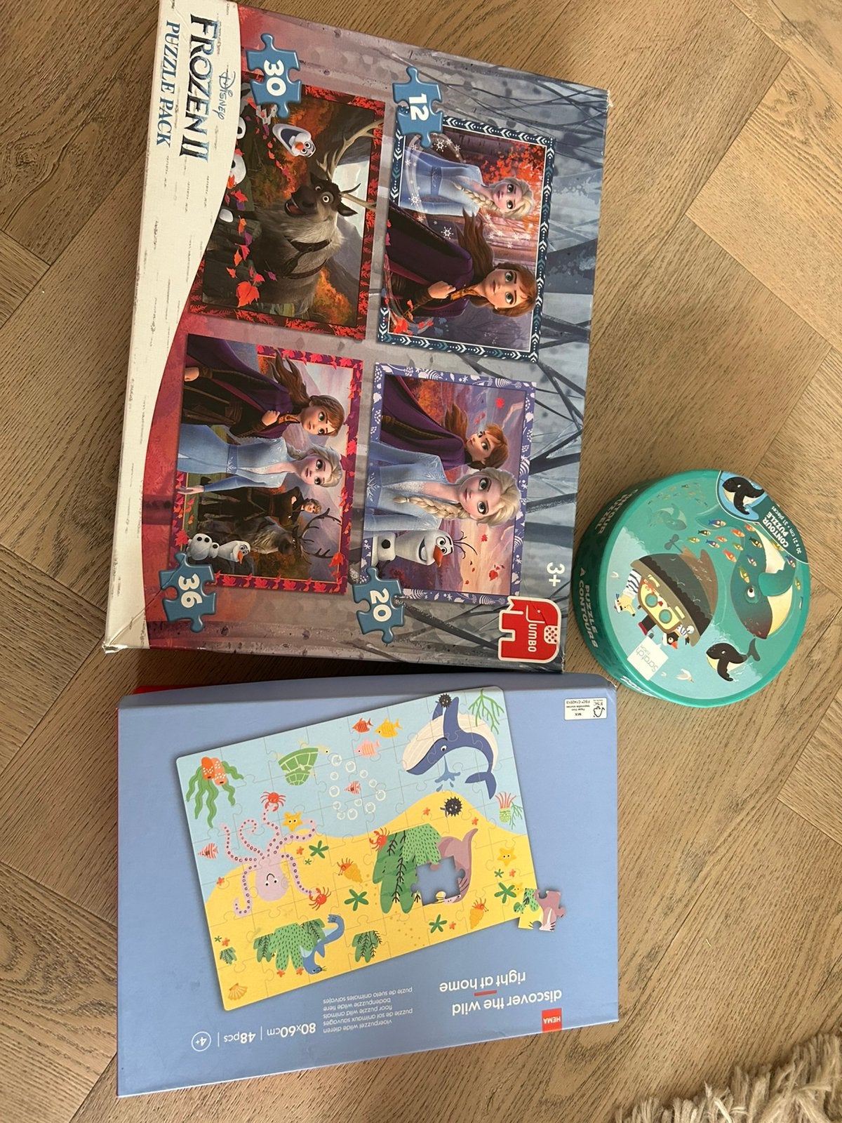 3 puzzels gratis op te halen, Ophalen, Gebruikt
