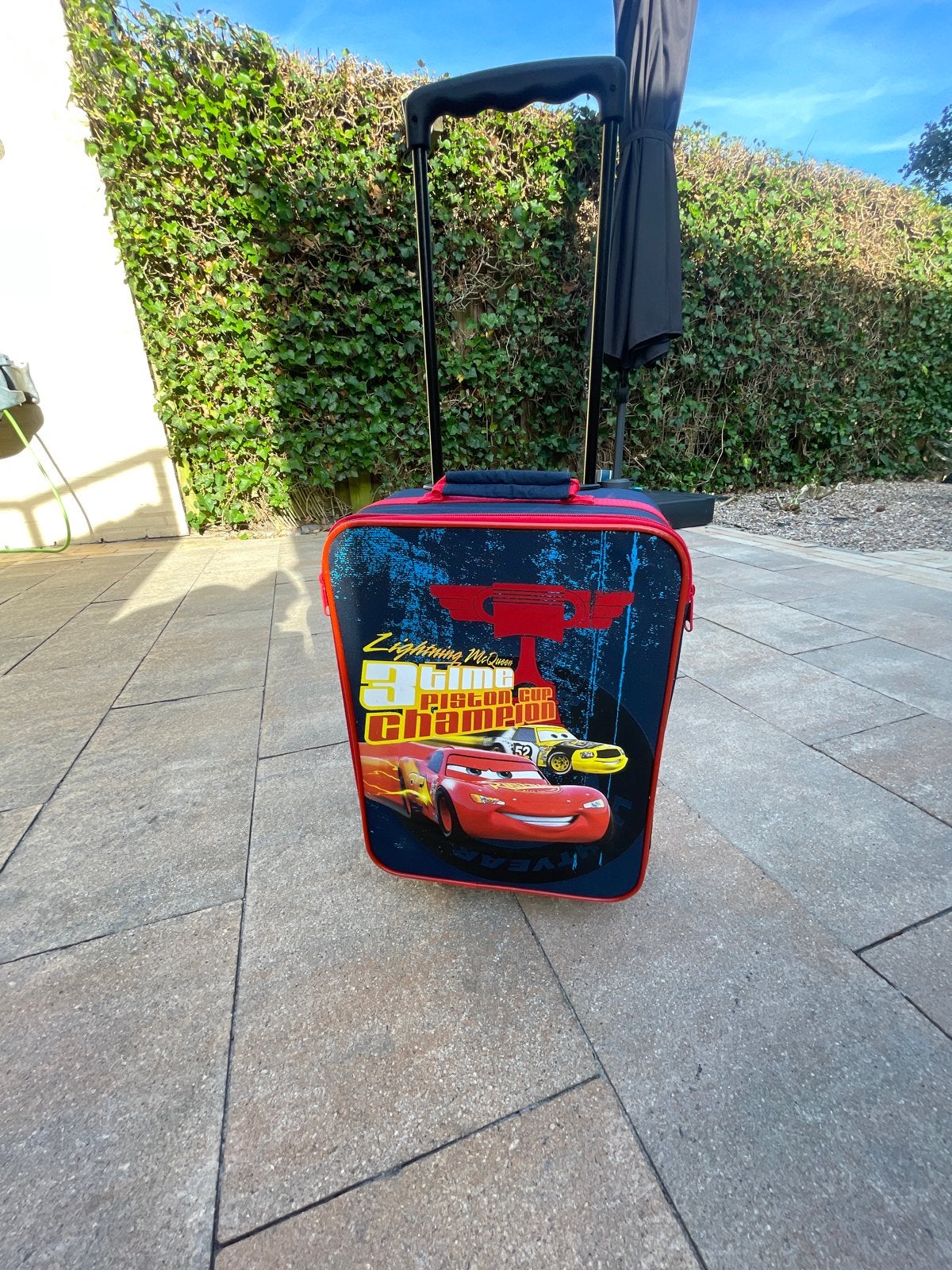 Disney Cars Handbagage Koffer/Trolley - Bliksem McQueen, Ophalen, Gebruikt, 20 tot 30 cm, Minder dan 40 cm