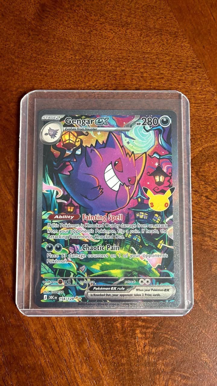 Gengar EX, Ophalen of Verzenden, Zo goed als nieuw